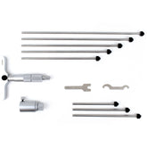 INSIZE Measuring Equipment Insize 8pc Imperial Depth Micrometer 0-8" Range Series 3241-8